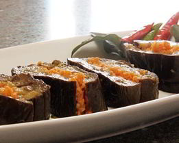 Маринованные баклажаны с морковкой