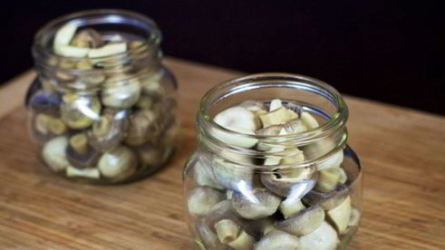 маринованные грибы