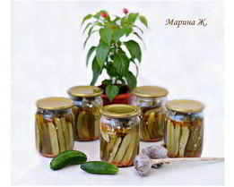 Маринованные огурчики в собственном соку