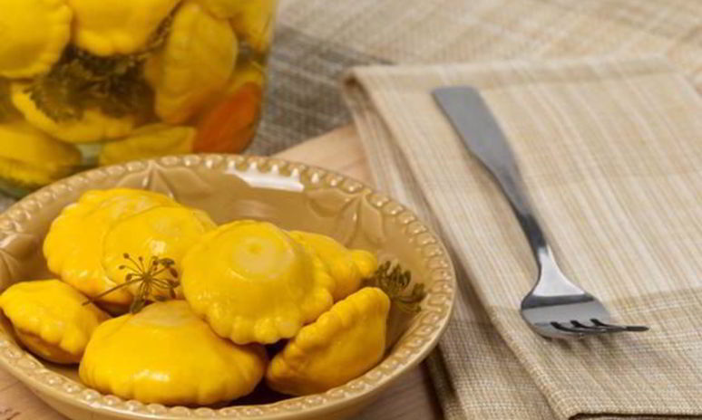 Рецепт маринованных патиссонов