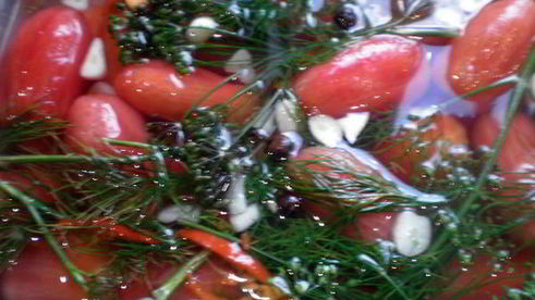 маринованные помидоры в стиле ню