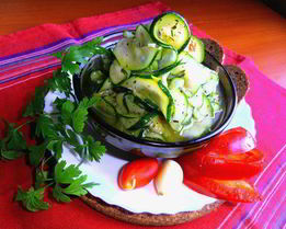 Маринованные цукини