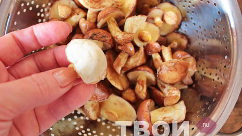 маслята маринованные