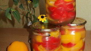 Перец маринованный с медом