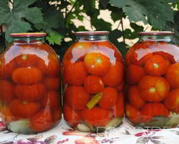 Сладкие маринованные помидоры