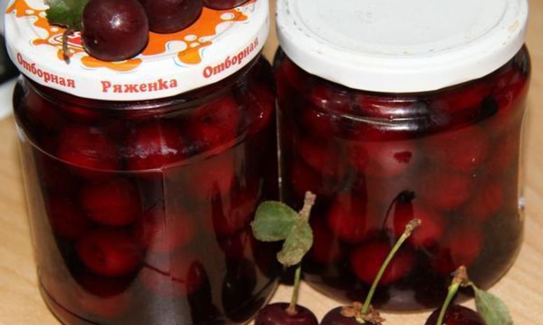 Рецепт вишни маринованной
