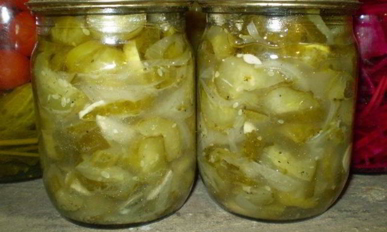 Рецепт огурчиков с луком на зиму