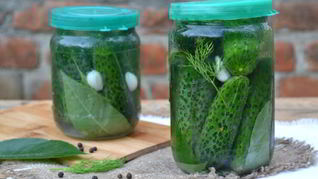 Огурцы на зиму без закатки