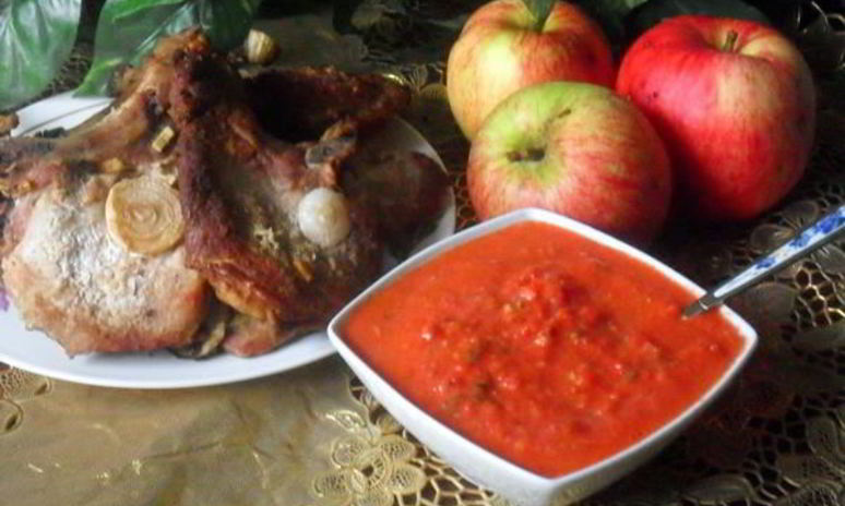 Рецепт острой приправы к мясу