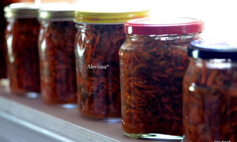 Рецепт овощной заготовки