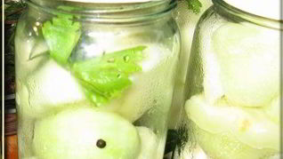 Патиссоны, консервированные на зиму