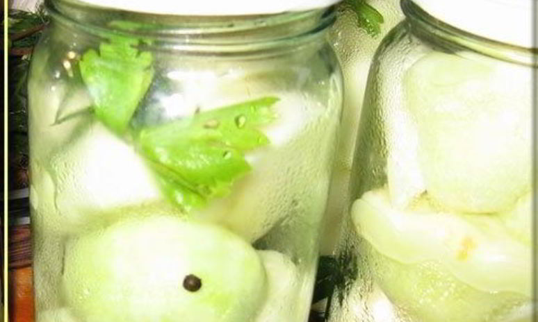 Рецепт патиссонов, консервированных на зиму