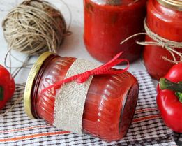 Перец фаршированный морковью на зиму