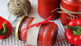 Перец фаршированный морковью на зиму