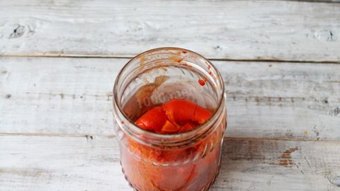 перец фаршированный морковью на зиму