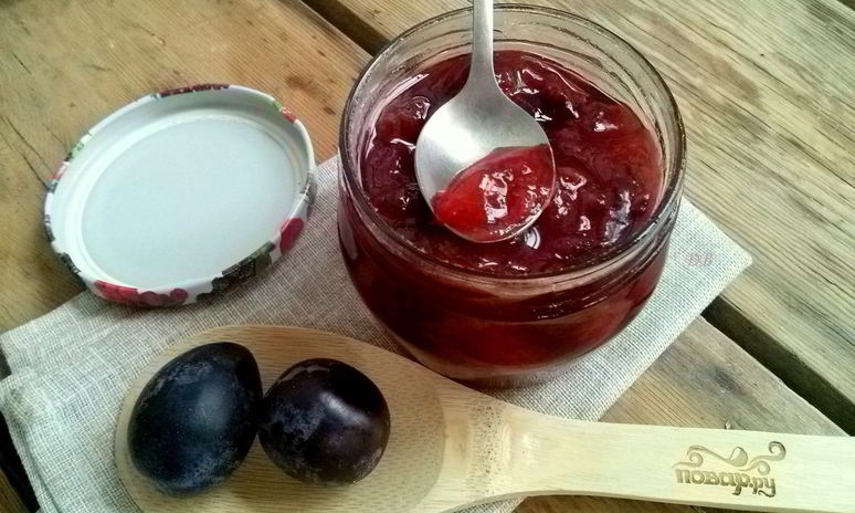 Рецепт пюре из слив на зиму