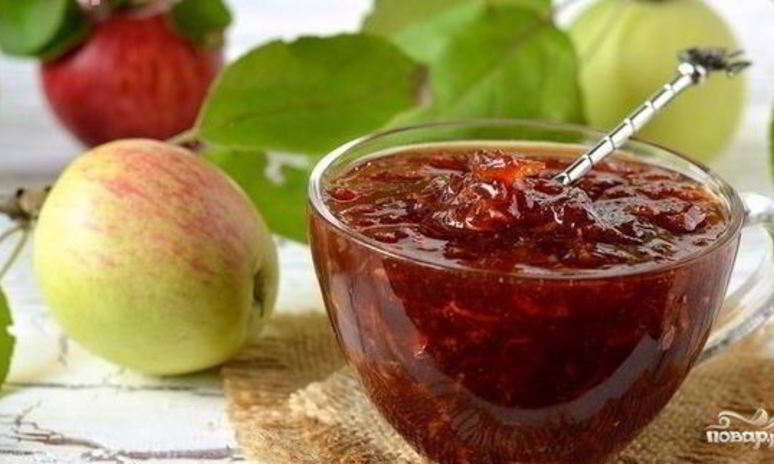 Рецепт шоколадного яблочного пюре на зиму