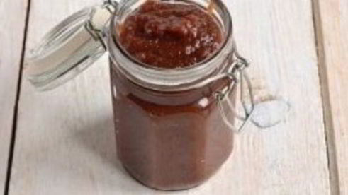 шоколадное яблочное пюре на зиму