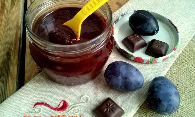 Рецепт сливы в шоколаде на зиму