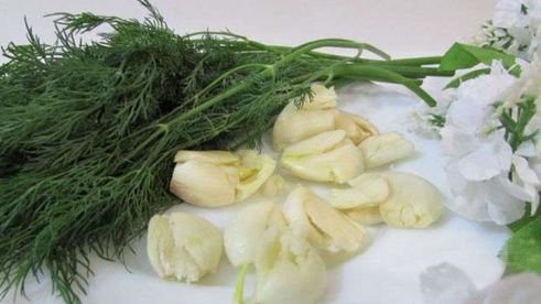 малосольные огурчики в минеральной воде