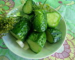 Малосольные огурчики