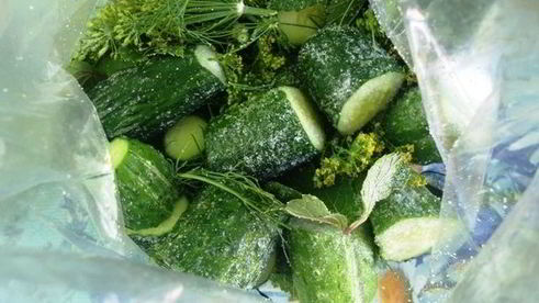 малосольные огурчики