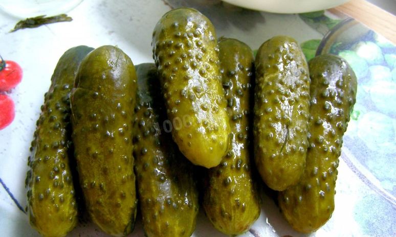 Рецепт малосольных огурцов быстрой засолки