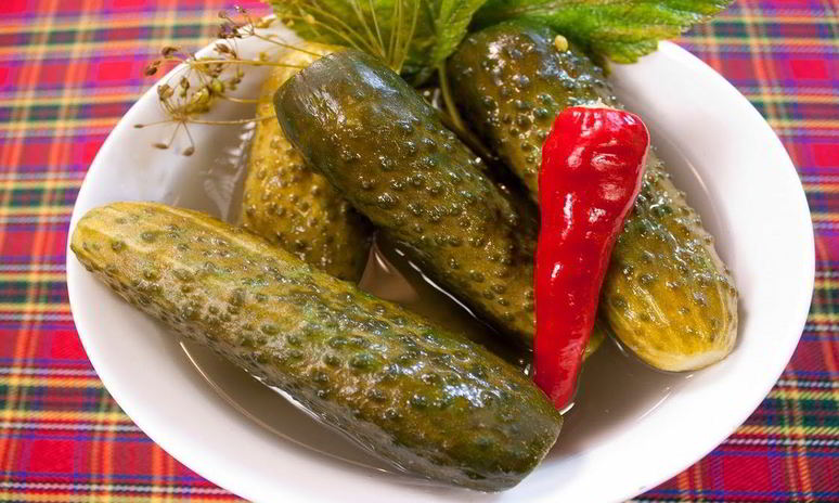 Рецепт малосольных огурцов по-абхазски