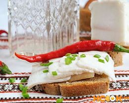 Сало соленое по-украински