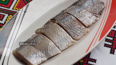 сельдь соленая