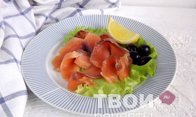 Рецепт семги слабосоленой