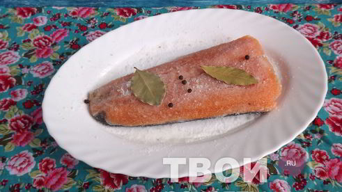 семга слабосоленая