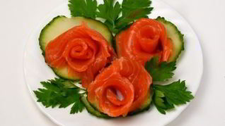 Соленая форель