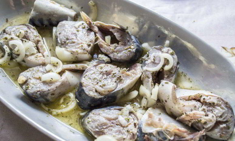 Рецепт соленой скумбрии