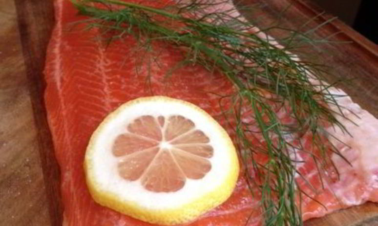 Рецепт соленого лосося