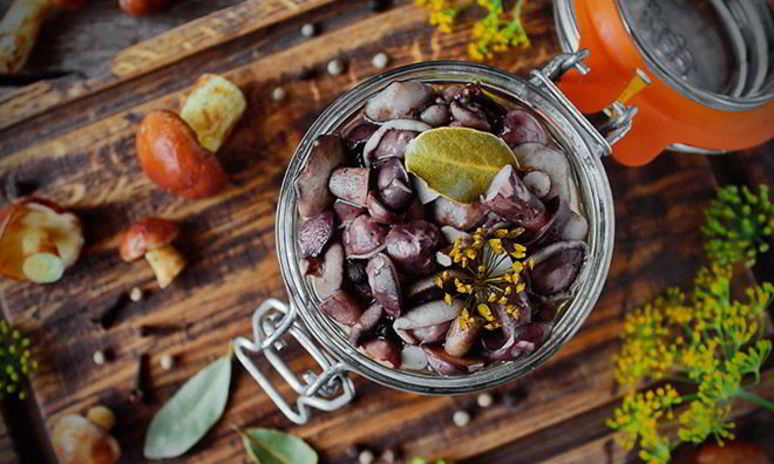 Рецепт соленых маслят на зиму