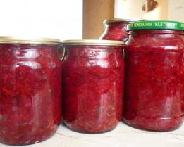 Свекла с луком на зиму