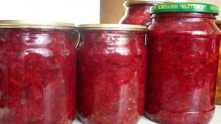 Свекла с луком на зиму