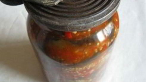 тещин язык из баклажанов на зиму