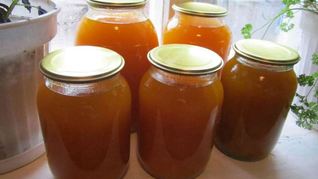 Тыквенный сок с апельсином на зиму