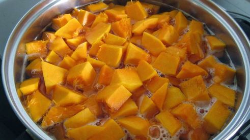 тыквенный сок с апельсином на зиму