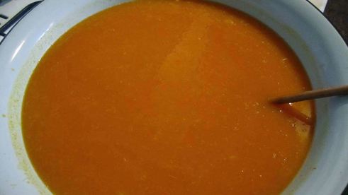 тыквенный сок с апельсином на зиму