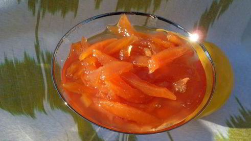 айвовое варенье в собственном соку