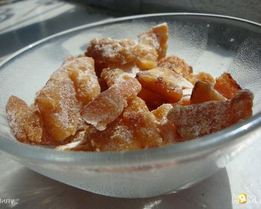 Апельсиновые цукаты