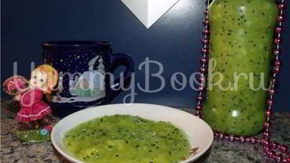 Изумрудное варенье из киви