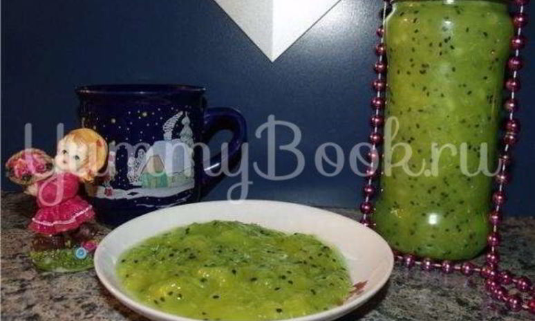 Рецепт изумрудного варенья из киви
