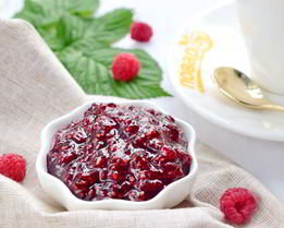 Малиновое варенье густое