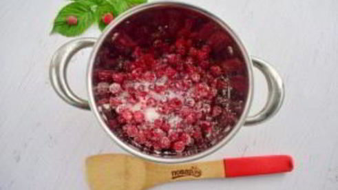 малиновое варенье густое