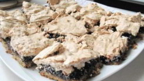 песочное тесто с вареньем