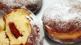 Пончики с вареньем